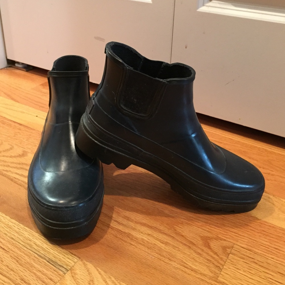 Rain Boots.